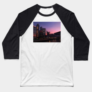 Sunset over Hong Kong Baseball T-Shirt